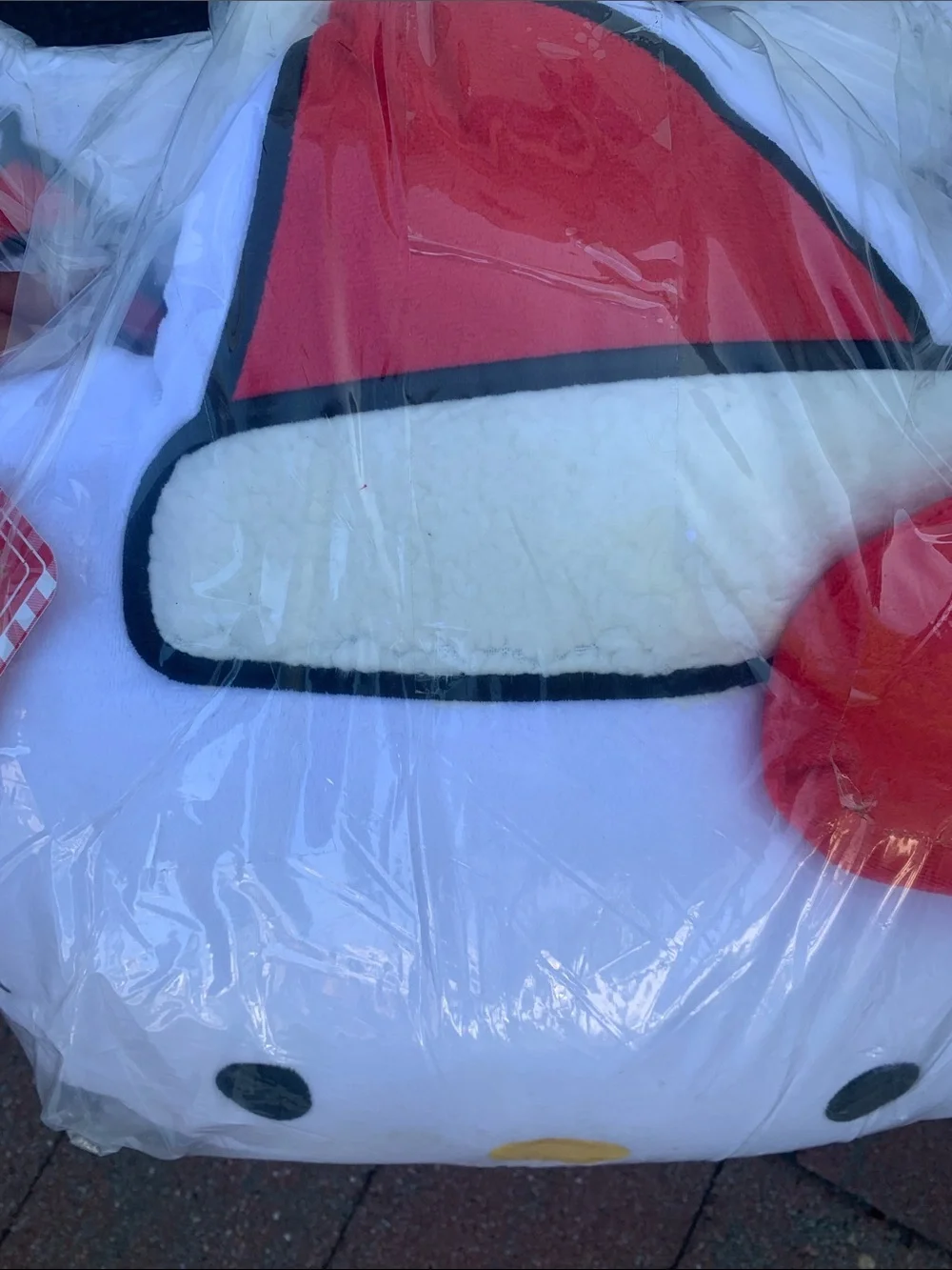 🆕- Sanrio Hello Kitty White Plush Holiday Throw Pillow Set 18”